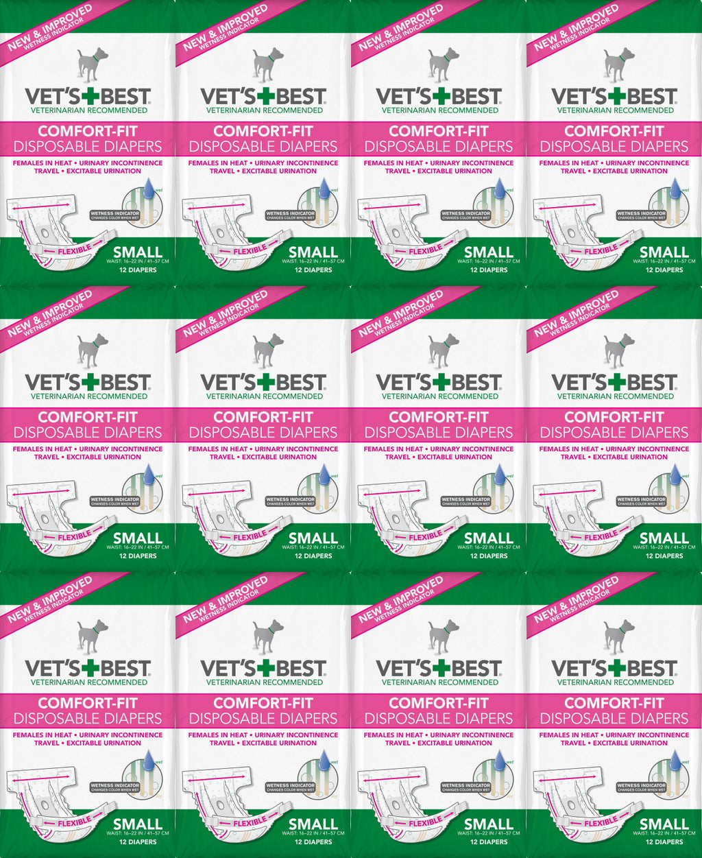 Vet's best diapers outlet for dogs